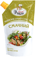 Майонезный соус 30% "Смачний" (Вкусный) 500г ТМ Кухар Рішельє