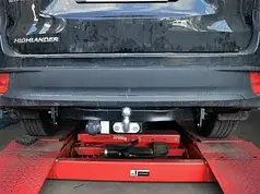 Фаркоп Toyota Highlander 2014-2019 (Тойота Хайлендер XU50) без підрізу бампера