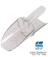 Совок для льда с дренажными отверстиями San Jamar SI4550 Banquet/Beverage Saf-T-Scoop®, 4-6 Oz