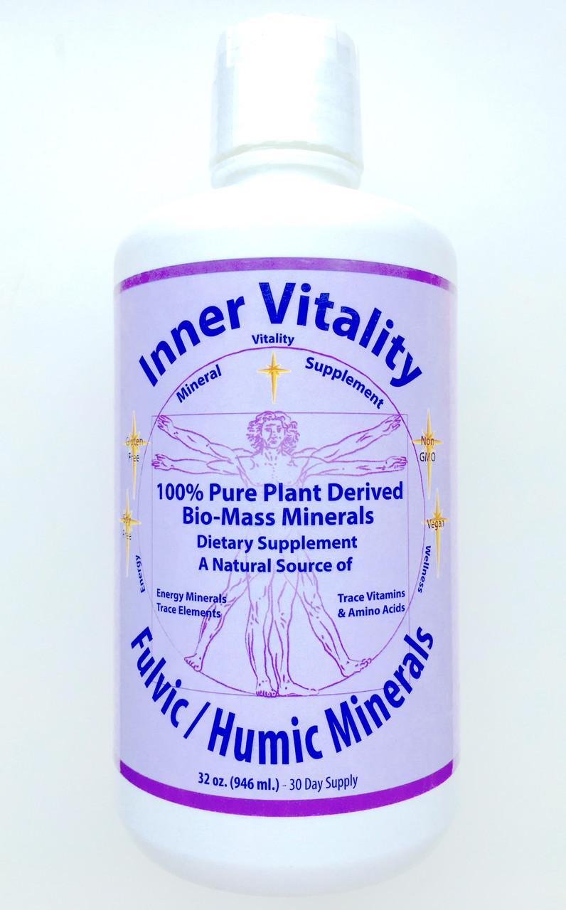 Morningstar Minerals, Inner Vitality, Фульвокислота/Гумінові мінерали, 32 рідких унцій (946 мл)