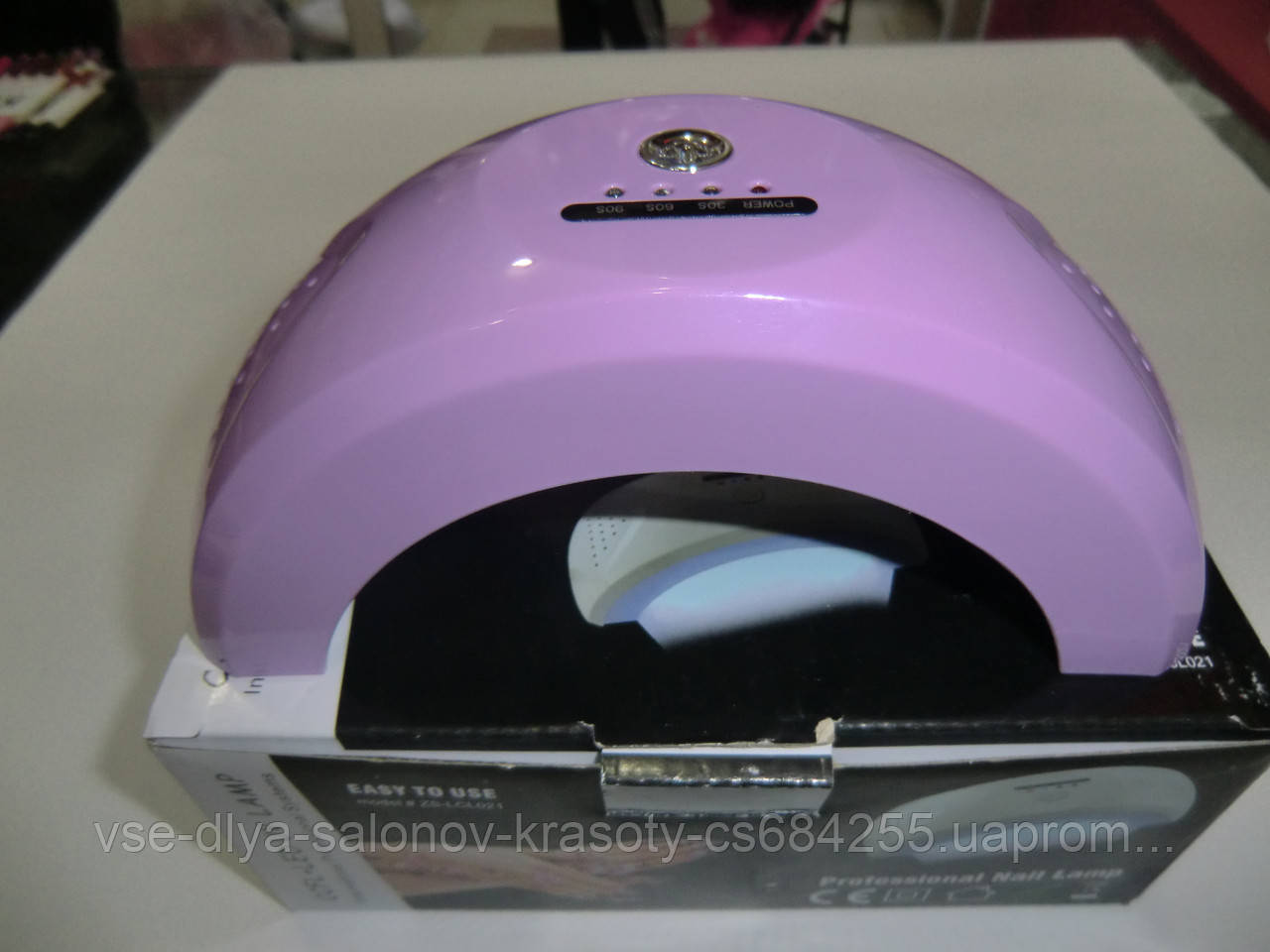 УФ LED гібридна лампа для манікюру Tools-NZ01 24 W аметист