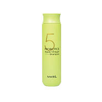 Мягкий бессульфатный шампунь с яблочным уксусом Masil 5 Probiotics Apple Vinegar Shampoo 300 ml