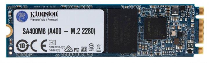 240GB SSD M2 Kingston SSDNow A400, M.2 2280, TLC, SATA 3, ссд м2 кингстон сата 240 гб - фото 2 - id-p1645520058