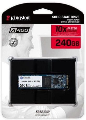 240GB SSD M2 Kingston SSDNow A400, M.2 2280, TLC, SATA 3, ссд м2 кингстон сата 240 гб - фото 3 - id-p1645520058