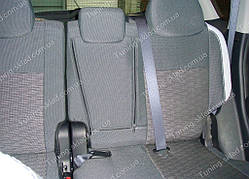Чохли на сидіння Міцубісі Аутлендер XL (чохли з екошкіри Mitsubishi Outlander XL стиль Premium)