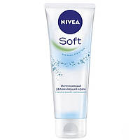 Крем Nivea Soft Интенсивный увлажняющий для тела лица и рук 75 мл