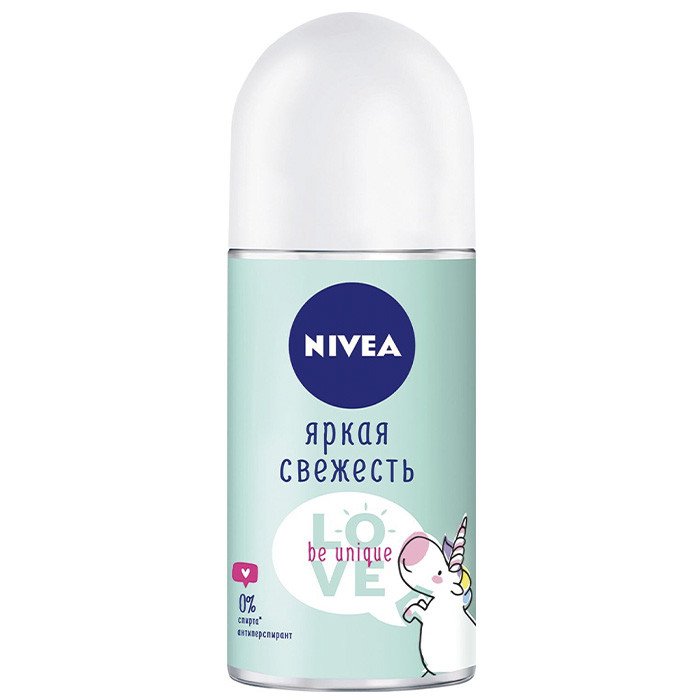 Антиперспірант Nivea deo love be unique Яскрава свіжість 50 мл