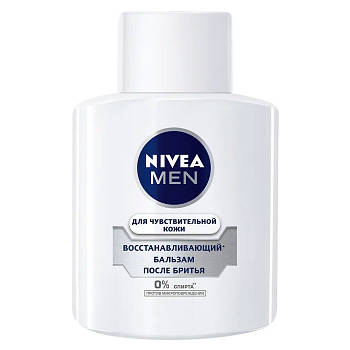 Бальзам після гоління Nivea for men для чутливої шкіри Відновлюючий 100 мл