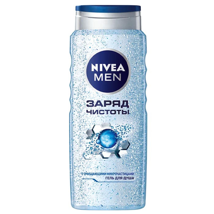 Гель для душу Nivea Shower для чоловіків Заряд чистоти 500 мл