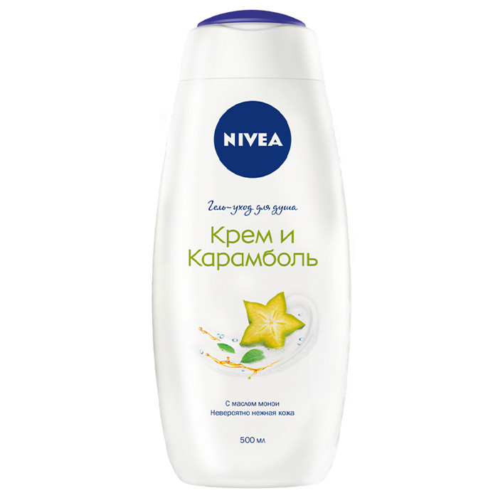 Крем-гель для душу Nivea Shower Крем карамболь 500 мл