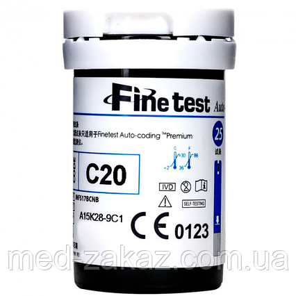 Тест-смужки Finetest (Файнтест) №25