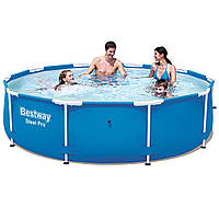 Каркасний басейн круглий Bestway c насосом 366x76sм