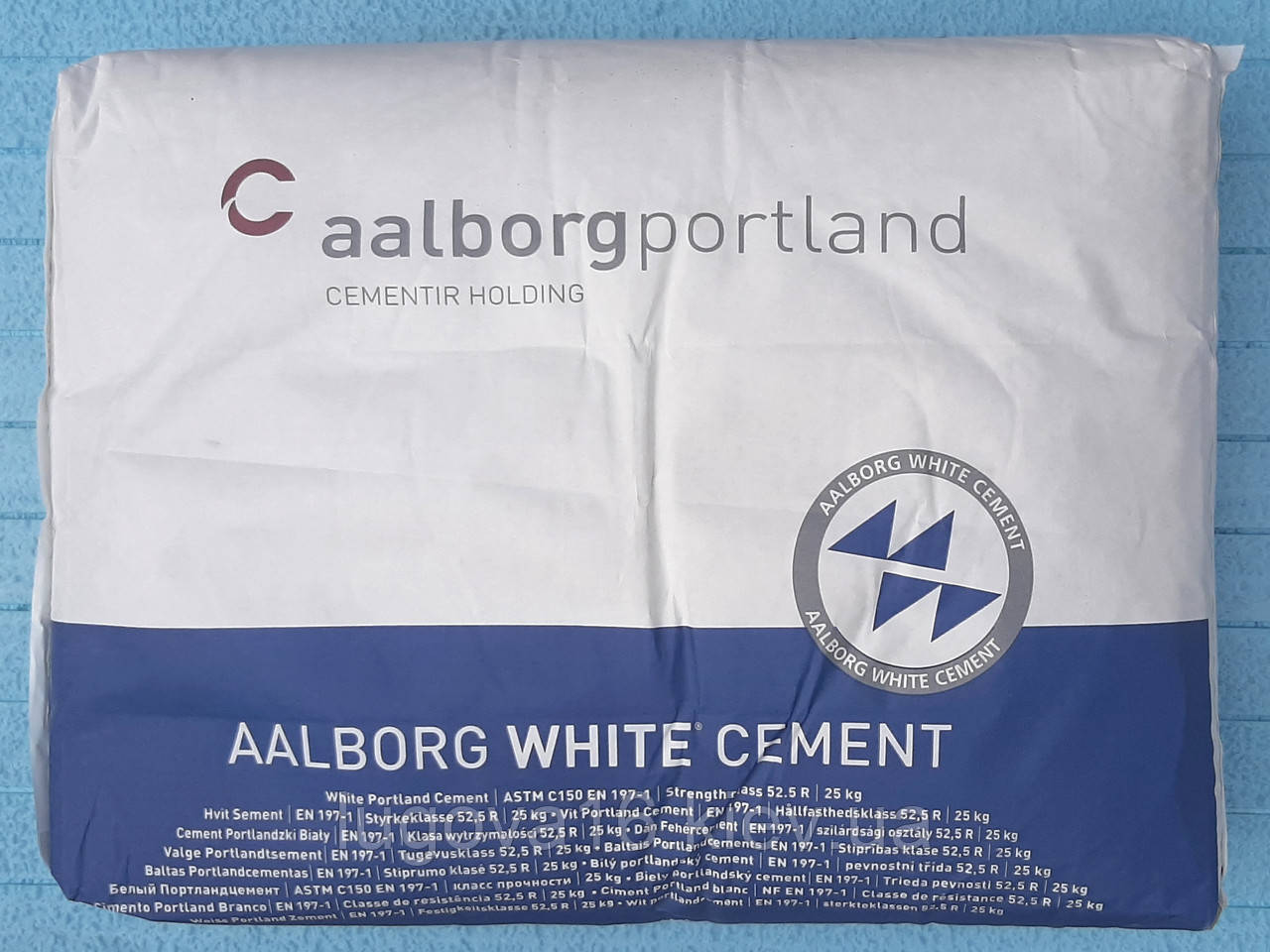 Білий цемент AALBORG WHITE CEMENT CEM I 52,5 R (Данія)
