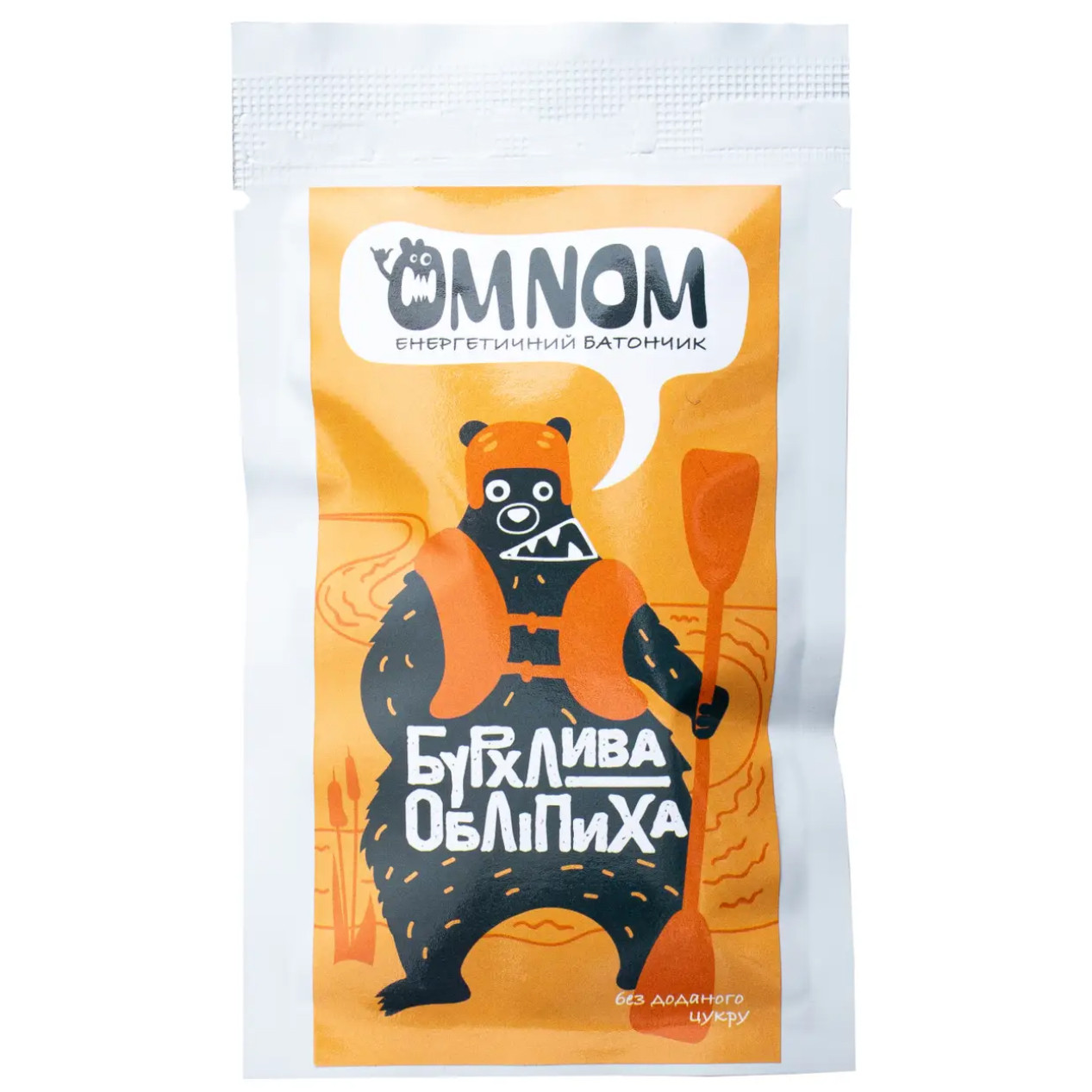 Батончик енергетичний бурхлива обліпиха "OMNOM"