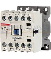 Контактор e.industrial.ukc.9M.220, 9А, 220В,no, малогабаритний, E.NEXT (i.0090017)