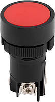 Кнопка пластикова з фіксацією e.mb.eh145 червона 1NO+1NC, E.NEXT (p0810129)