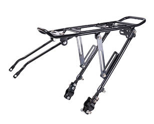 Багажник алюм. на верхні пір'я чорний KAIWEI KW-667-01