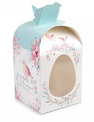 Коробка для паски Блакитна пташка