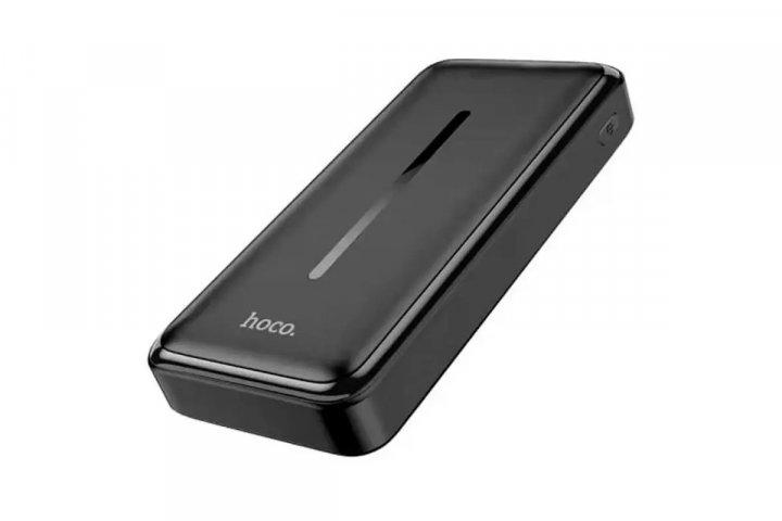 УМБ Power Bank Hoco DB06 Max VIATOR 2USB/Micro/Type-C 20000mAh Black, фото 1