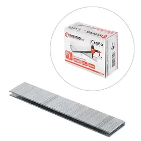 Скоба для степлера PT-1612 25 мм (18GA) 5,7(5,8)x1,25x1,0 мм 5000 шт./пач. INTERTOOL PT-8325