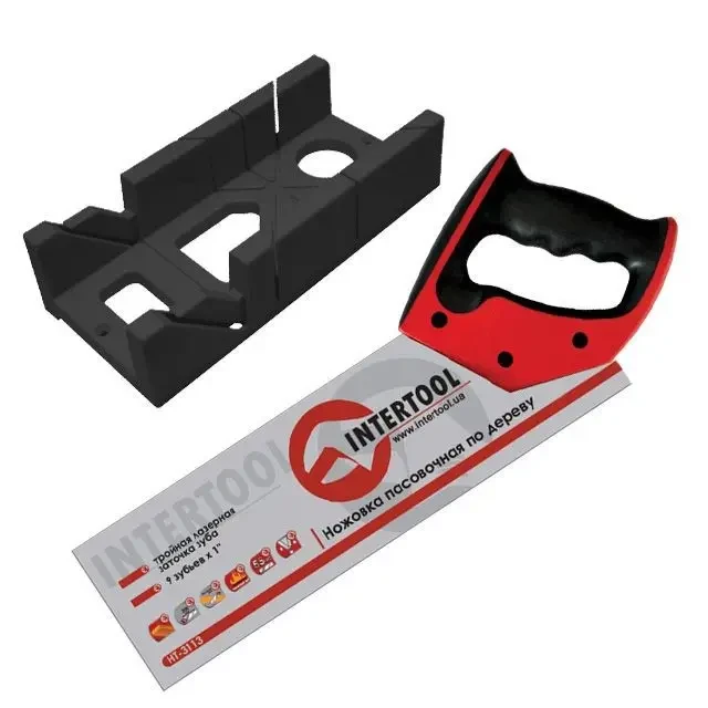 Стусло поворотне з ножівкою, 300 мм INTERTOOL HT-0713, фото 1