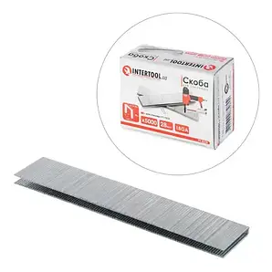 Скоба для степлера PT-1612 28 мм (18GA) 5,7(5,8)x1,25x1,0 мм 5000 шт./пач. INTERTOOL PT-8328