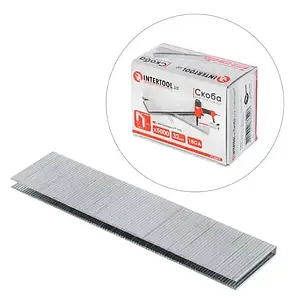 Скоба для степлера PT-1612 32 мм (18GA) 5,7(5,8)x1,25x1,0 мм 5000 шт./пач INTERTOOL PT-8332