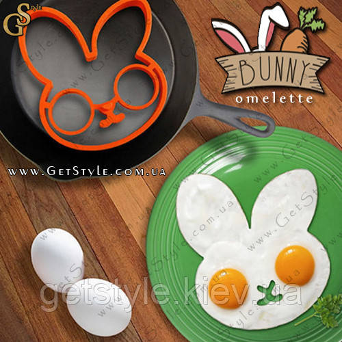 Форма для яичницы - "Bunny Omelette" - 12 х 12 см - фото 1 - id-p267931671