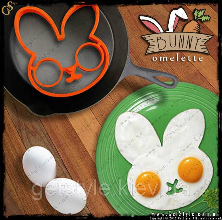 Форма для яичницы - "Bunny Omelette" - 12 х 12 см - фото 6 - id-p267931671