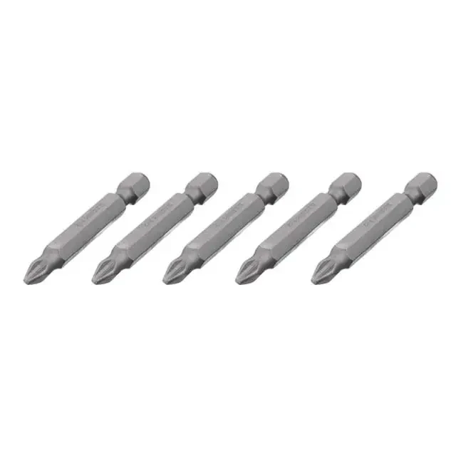Комплект викруткових насадок PH2 1/4"*50 мм, ACR, S2, пак. 5 шт., STORM INTERTOOL VT-0202