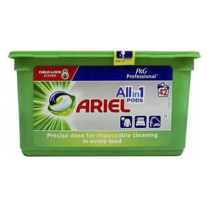 Капсули для прання Ariel All-in-1 універсальні 42 шт