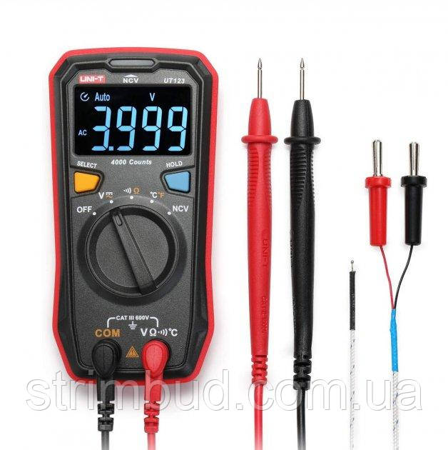Мультиметр цифровий з термопарою UNI-T UT123, фото 1