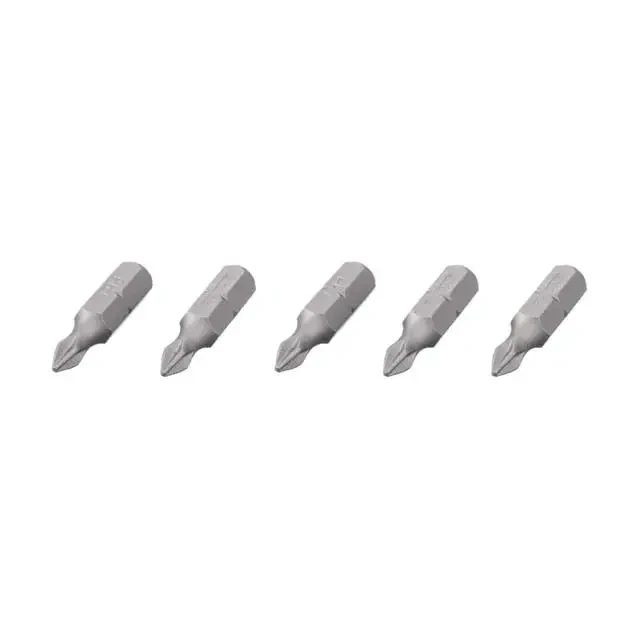 Комплект викруткових насадок PH1 1/4"*25 мм, ACR, S2, пак. 5шт., STORM INTERTOOL VT-0206