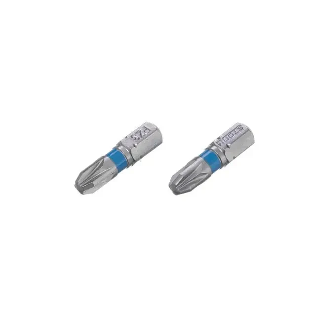 Комплект викруткових насадок PZ3 1/4"*25 мм, S2, пак. 2 шт., STORM INTERTOOL VT-0222