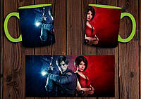 Чашка "Resident Evil" / Кружка Обитель зла №17 Салатовый