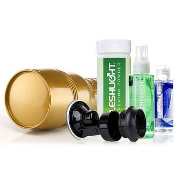 Мастурбатор Fleshlight STU Value Pack: присоска, мастило, чищення і відновлює, фото 2