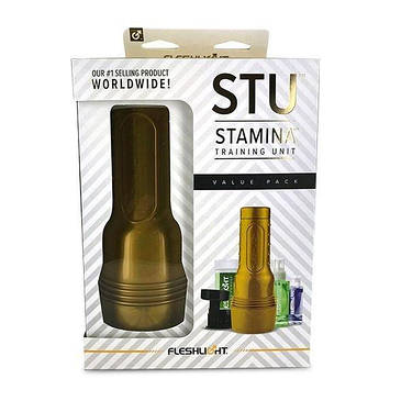 Мастурбатор Fleshlight STU Value Pack: присоска, мастило, чищення і відновлює, фото 2