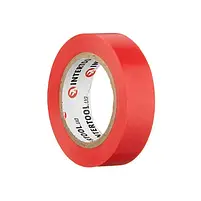 Стрічка ізоляційна 0.15 мм*17 мм*10 м червона INTERTOOL IT-0030, фото 3