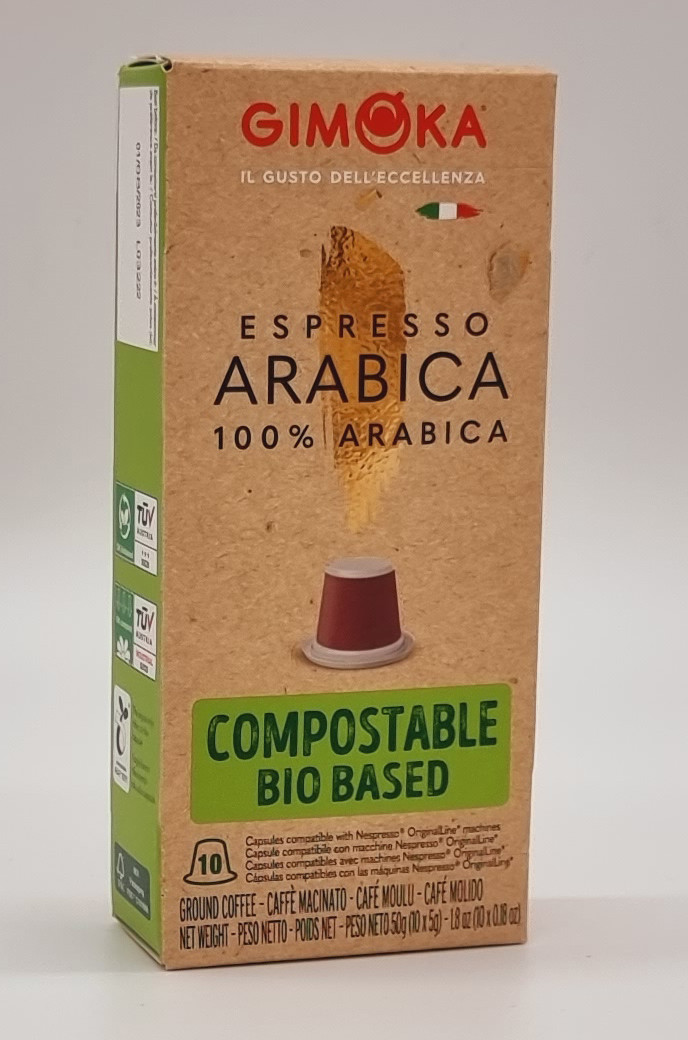 Кава в капсулах Gimoka NESPRESSO Espresso 100% Arabica 10 шт.