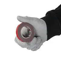 Стрічка клейка двостороння AUTO FIX 9 мм*2м*1мм, сіра, спінений акрил, Storm INTERTOOL KT-0827, фото 3