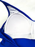 Жіночий купальник блакитного кольору великих розмірів, фото 8