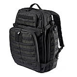 Рюкзак тактичний 5.11 Tactical RUSH72 2.0 Backpack Black єдиний, фото 3