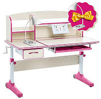 Трансформер парта для школярів Cubby Ammi 120 см Grey, Pink