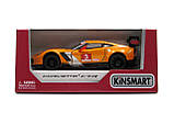 Машинка KINSMART металева KT5397W Corvette C7.R Race Car 2016, фото 10