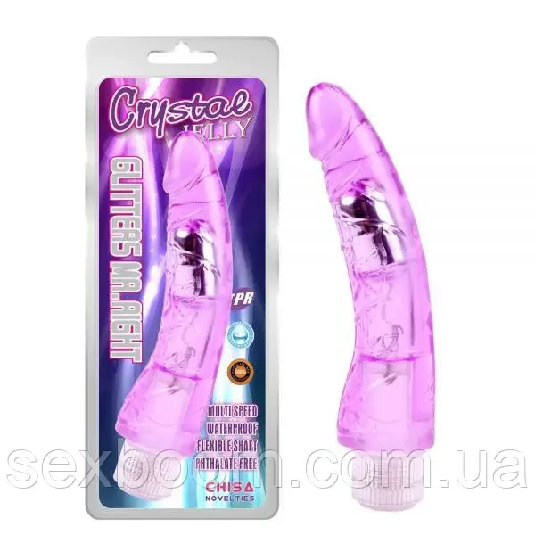 Вібромассажер Chisa Jelly , Purple