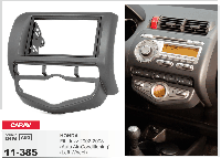 2-DIN переходная рамка HONDA Fit, Jazz 2002-2008 (Auto Air-Conditioning) (Left Wheel), CARAV 11-385