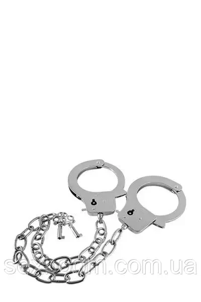 Металеві наручники GP METAL HANDCUFFS LONG CHAIN