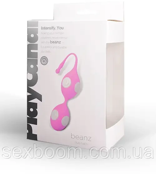 Вагінальні кульки PLAY CANDI BEANZ DUO BALLS PINK
