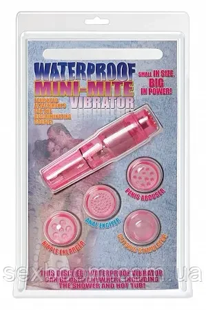 Кліторальний стимулятор - Waterproof Mini Mite, pink