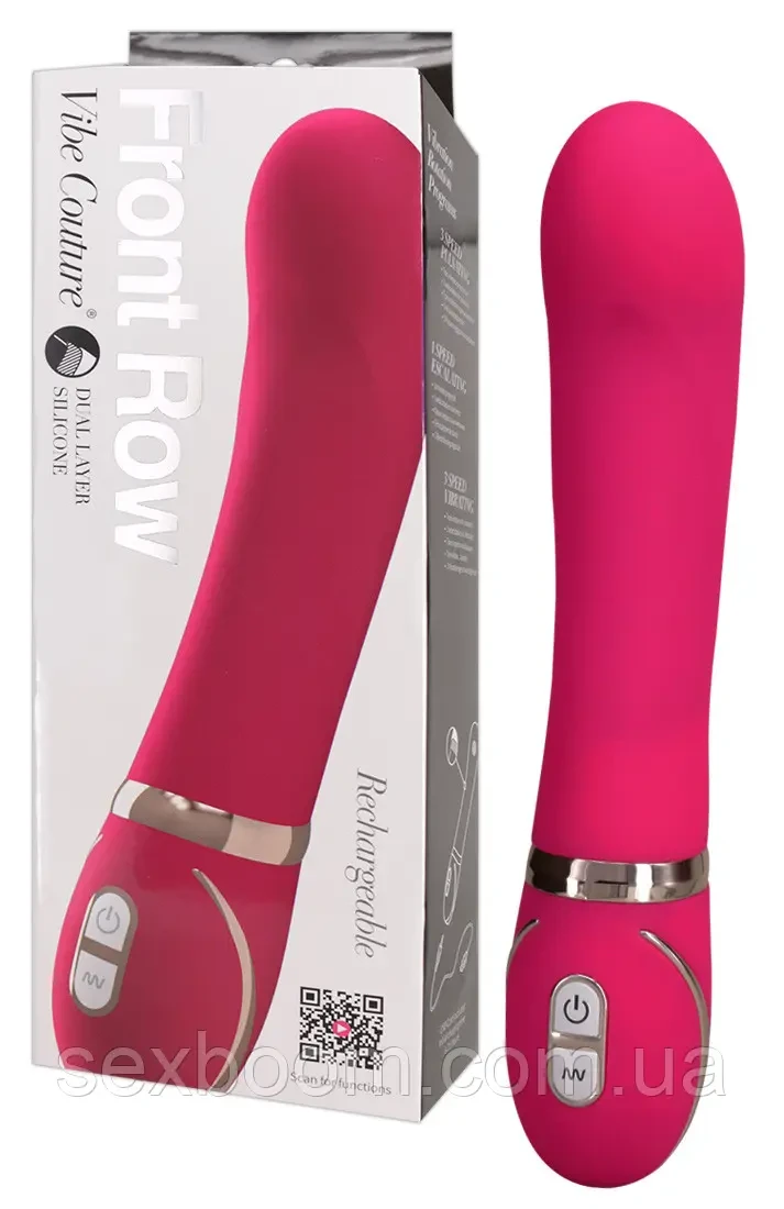Hi-tech вібратор - Front Row Pink Vibrator